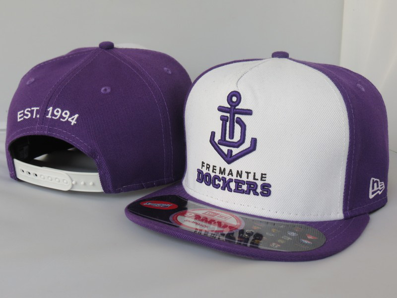 AFL Fremantle Snapback Hat id01